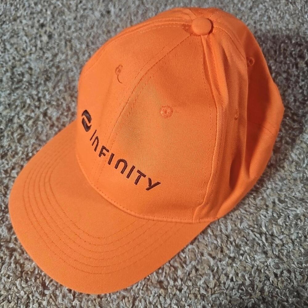 Infinity Orange Adjustable Cap Hat - image 2